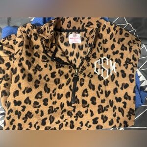 Brown Leopard Top